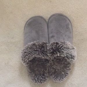 Furry Slippers SOLD ON MERCARI